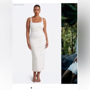 Bec and Bridge Karina Tucked Midi Dress